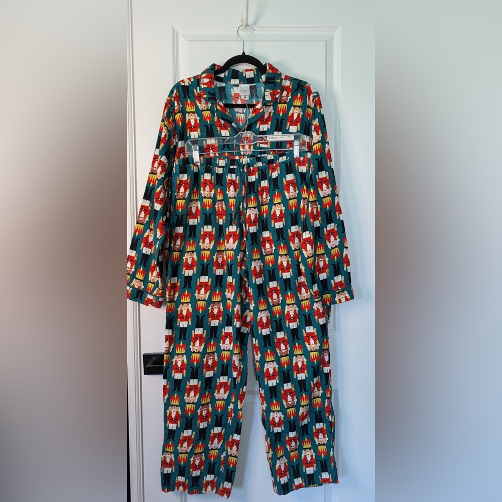 Hanna Andersson Nutcracker Holiday Flannel Pajama Set Size M